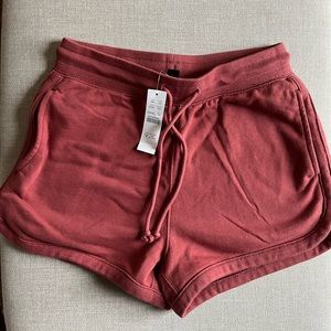 J. Crew University Terry Drawstring Short in Chimney, size XXS, BNWT.